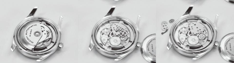 タカノ541はリコー時計に受け継がれ、自動巻機「ダイナミックオート」の礎となった。薄さの追求が自動巻への発展にも貢献したと言えよう。
