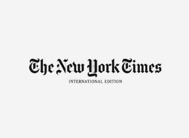 『The New York Times International Edition』掲載